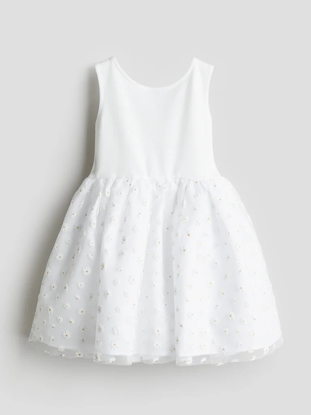 H&M Daisy Sparkle Glitter Tulle Dress